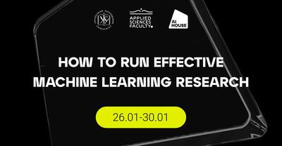 ML School UCU on Effective Research ML School UCU on Effective Research